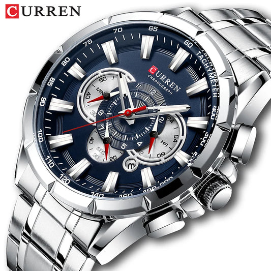 CURREN Men’s Luxury Quartz Watch