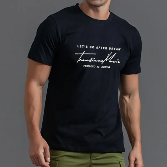 Crewneck Short Sleeve T-Shirt For Men