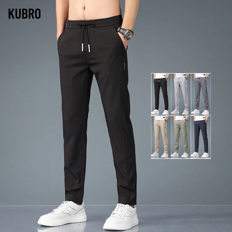 KUBRO Ice Silk Men's Pants